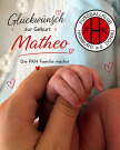 Herzlichen Glückwunsch zur Geburt-FK HAINBURG